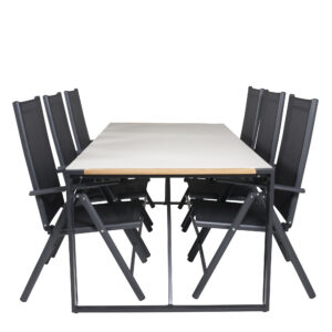 Texas, Break – Ensemble repas – Noir