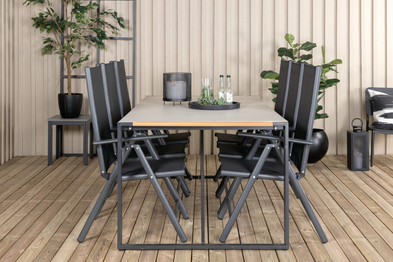 Texas, Break – Ensemble repas – Noir