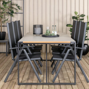 Texas, Break – Ensemble repas – Noir
