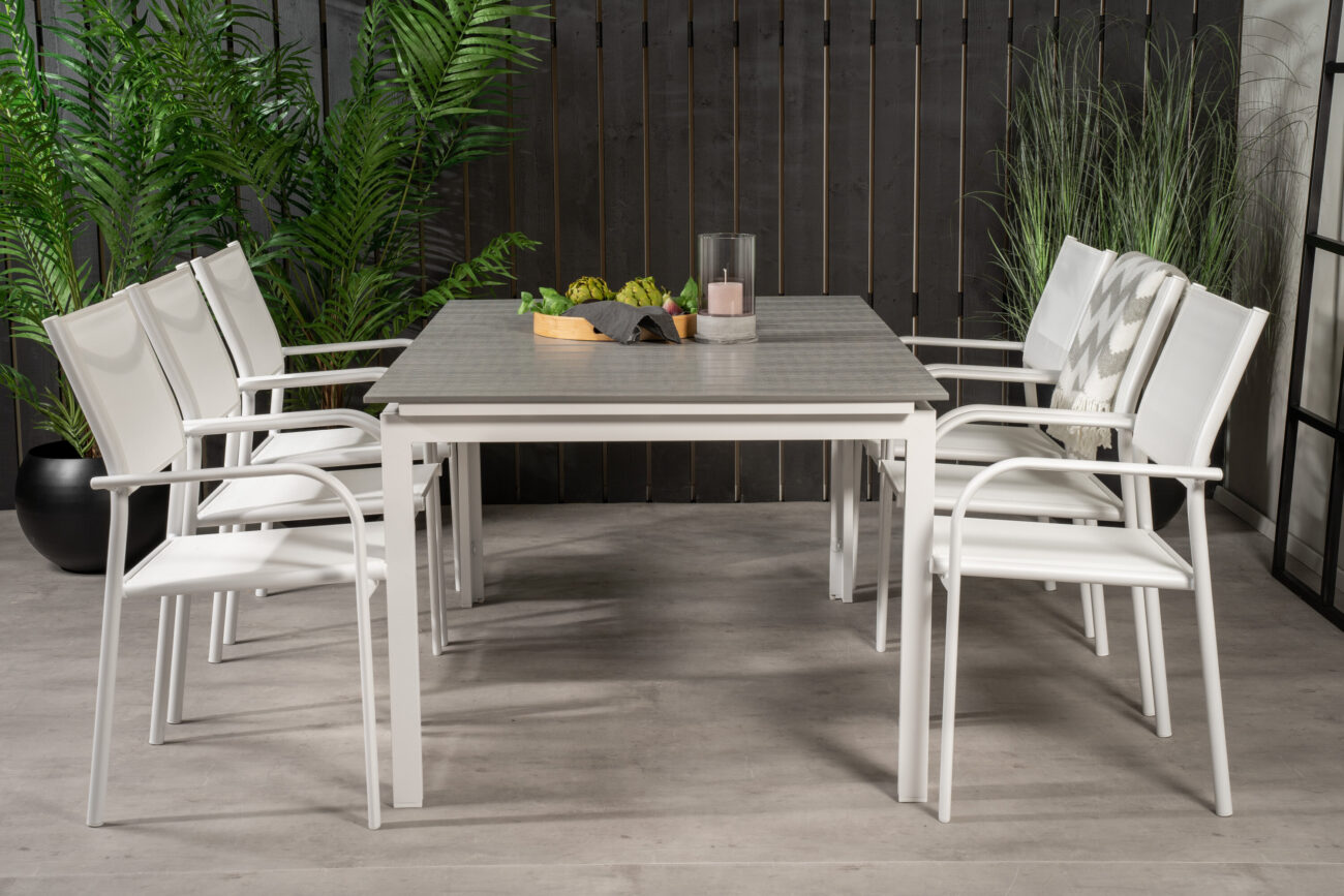 Levels, Santorini – Ensemble repas – Gris