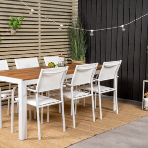 Bois, Santorini – Ensemble repas – Naturel