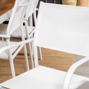 Bois, Santorini – Ensemble repas – Naturel