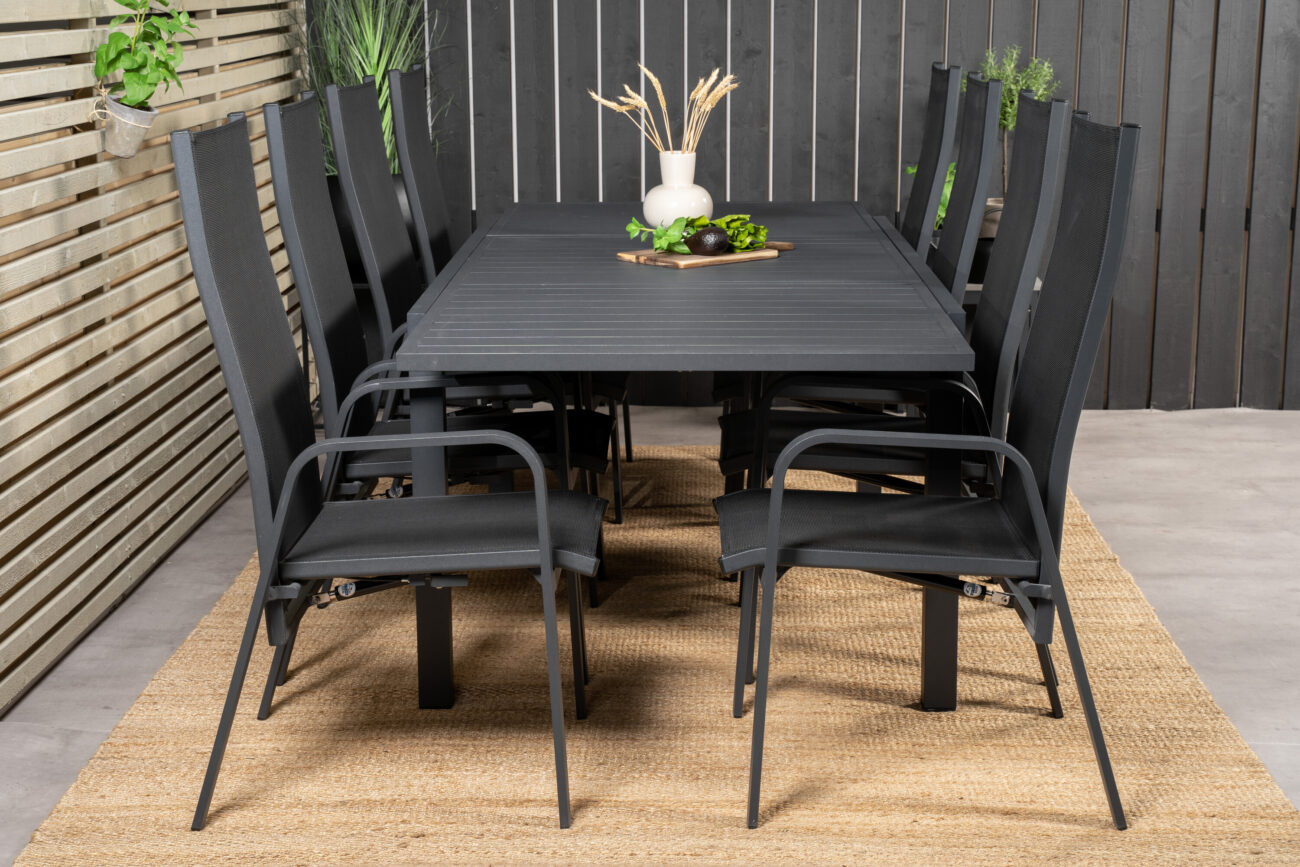 Marbella, Copacabana – Ensemble repas – Noir