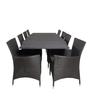 Marbella, Knick – Ensemble repas – Noir