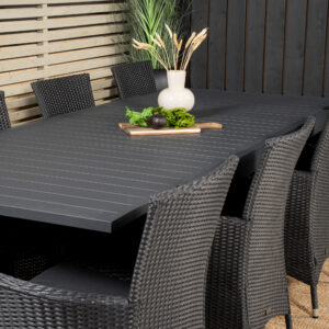 Marbella, Knick – Ensemble repas – Noir
