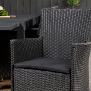 Marbella, Knick – Ensemble repas – Noir