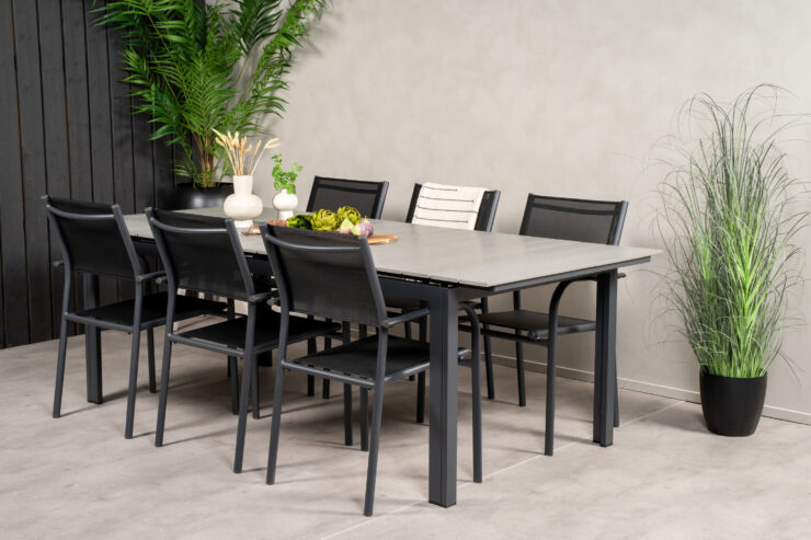 Levels, Santorini – Ensemble repas – Gris