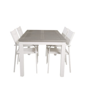Albany, Santorini – Ensemble repas – Gris