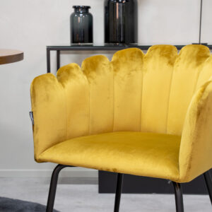 Copenhagen, Limhamn – Ensemble repas rond – Marron – Table : ⌀140 Chaise : 54 x 76,56 x 61 cm