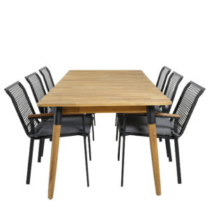 Julian, Dallas – Ensemble repas – Naturel