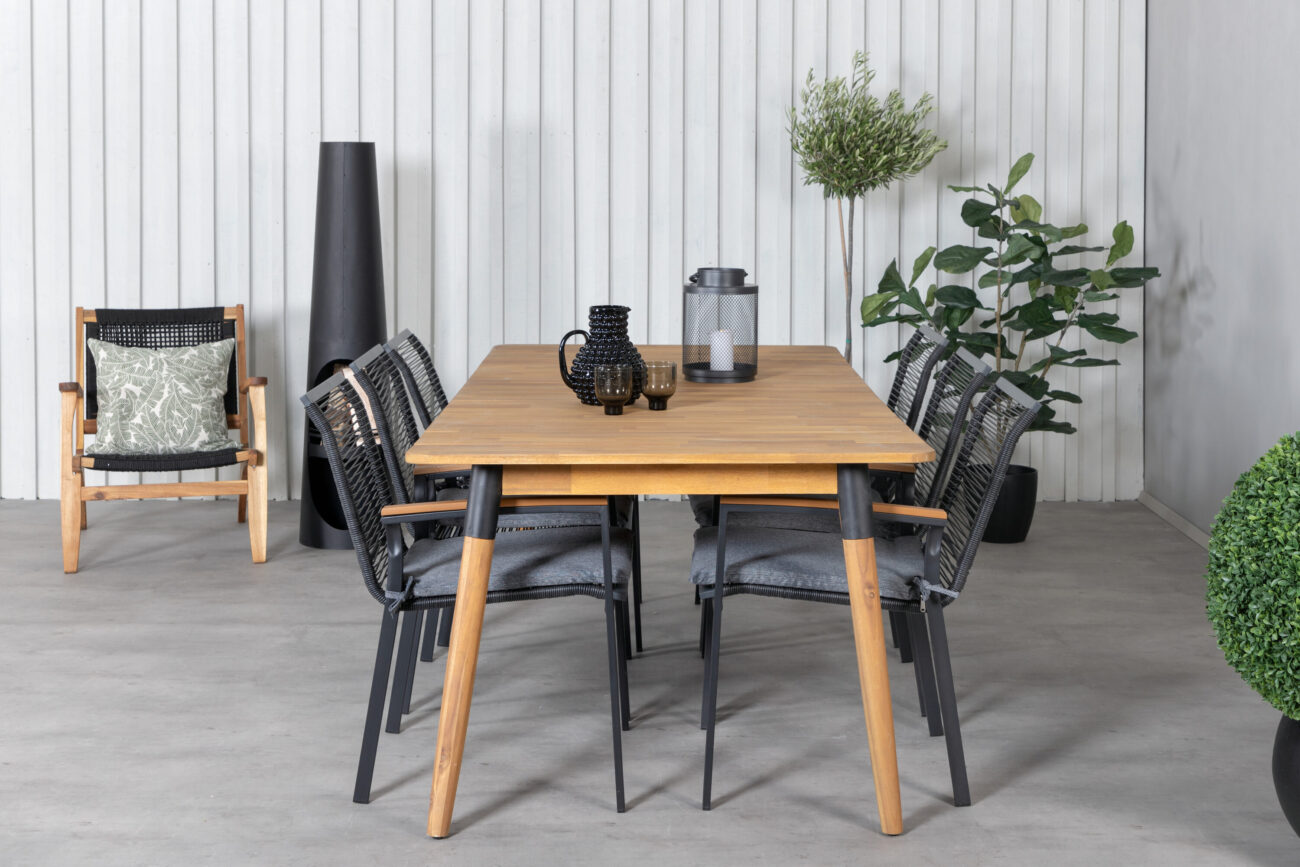 Julian, Dallas – Ensemble repas – Naturel