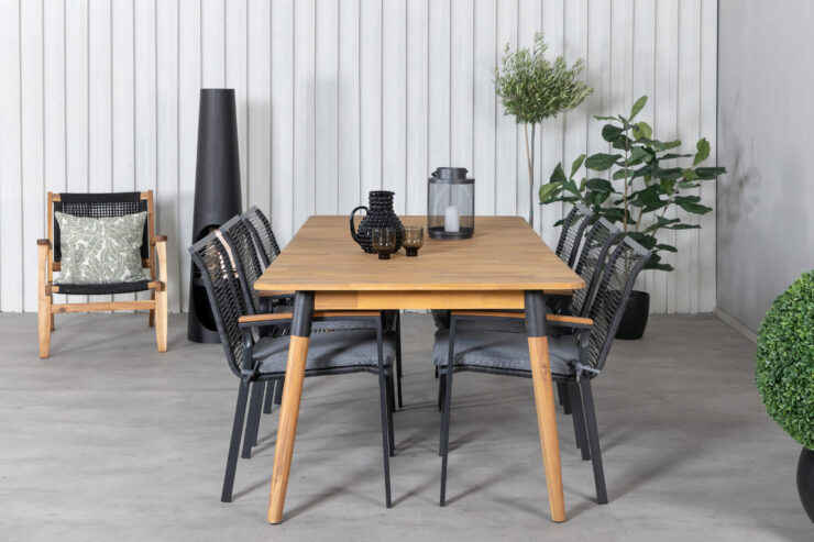 Julian, Dallas – Ensemble repas – Naturel
