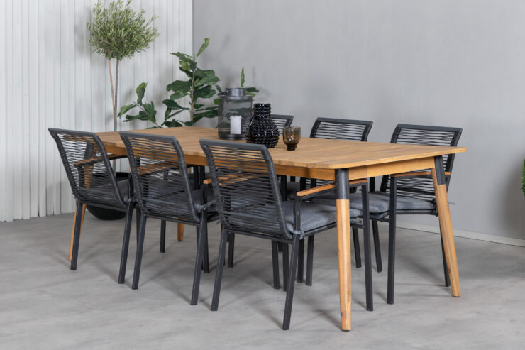 Julian, Dallas – Ensemble repas – Naturel