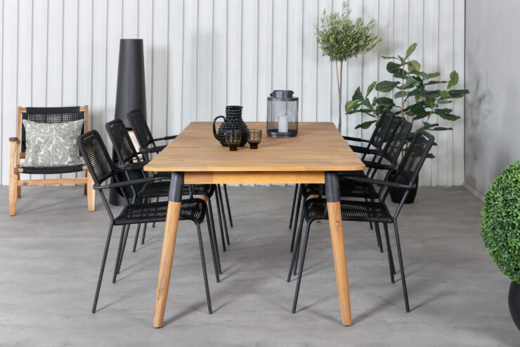 Julian, Lindos – Ensemble repas – Naturel