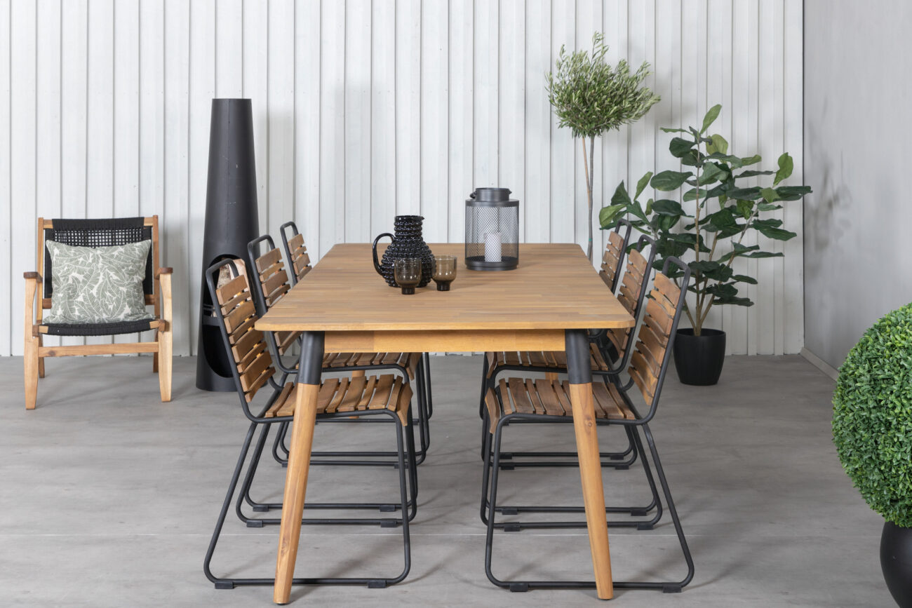 Julian, Bois – Ensemble repas – Naturel