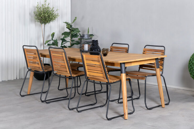 Julian, Bois – Ensemble repas – Naturel