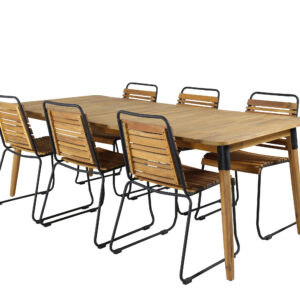 Julian, Bois – Ensemble repas – Naturel