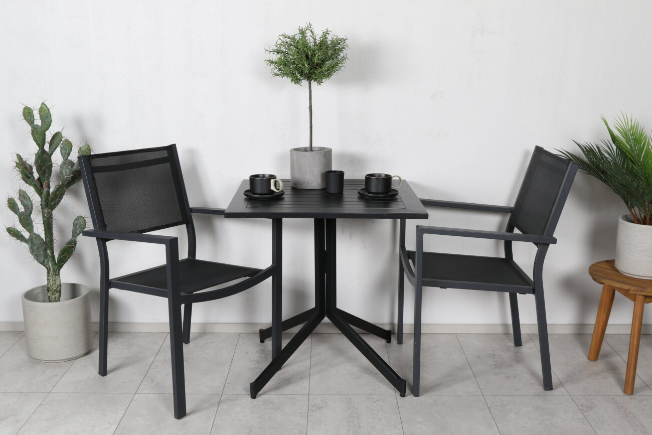 Way, Copacabana – Ensemble repas – Noir
