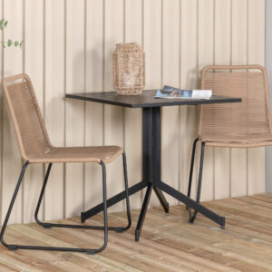 Way, Lindos – Ensemble repas – Noir