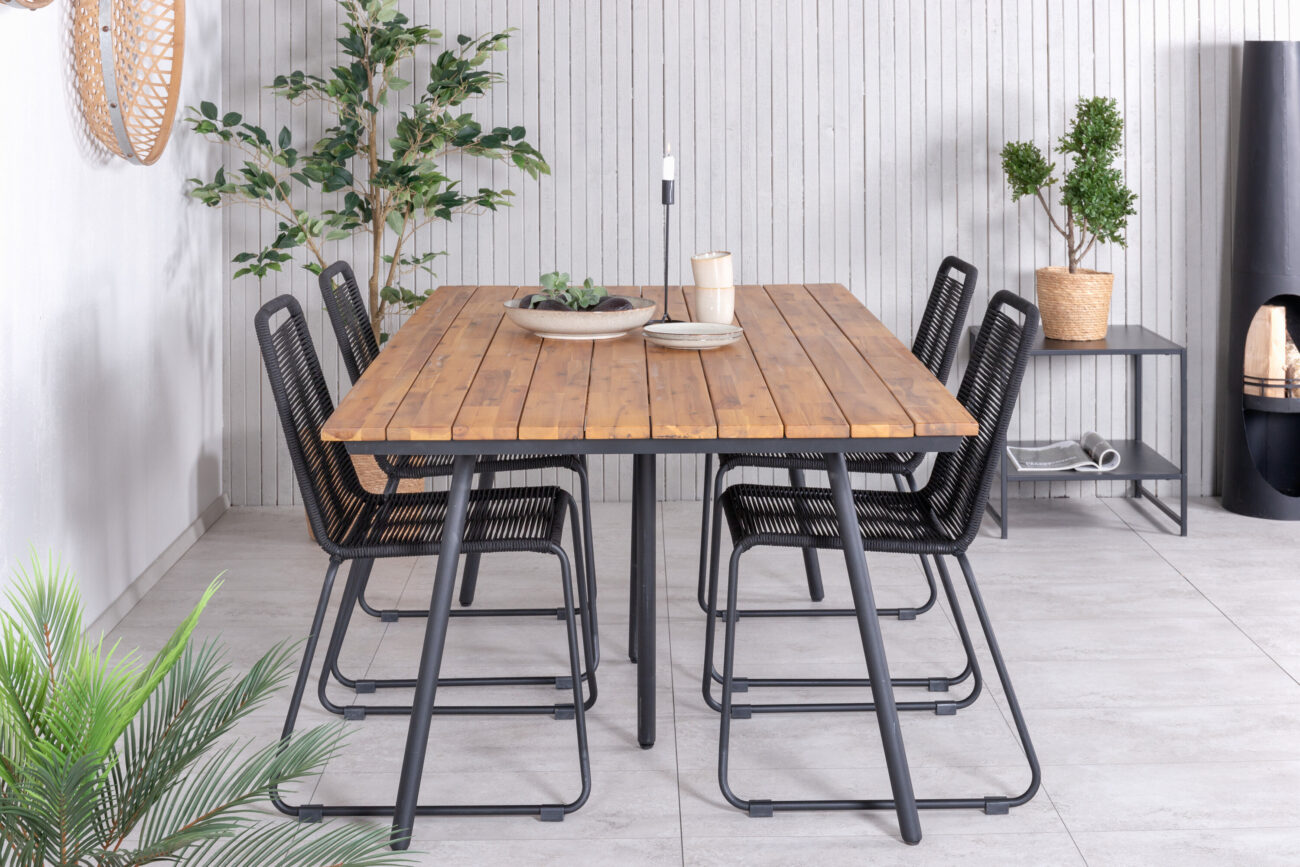 Chan, Lindos – Ensemble repas – Naturel