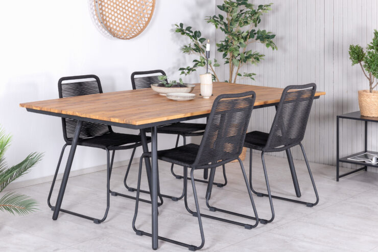 Chan, Lindos – Ensemble repas – Naturel