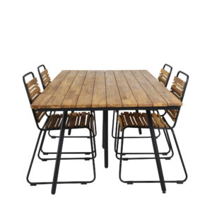 Chan, Bois – Ensemble repas – Naturel