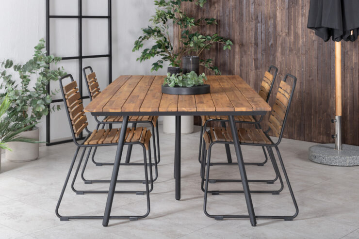 Chan, Bois – Ensemble repas – Naturel