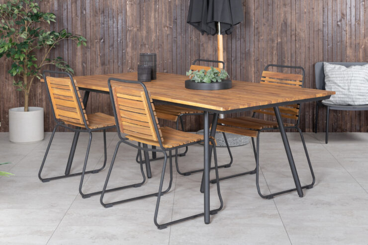 Chan, Bois – Ensemble repas – Naturel