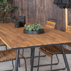 Chan, Bois – Ensemble repas – Naturel