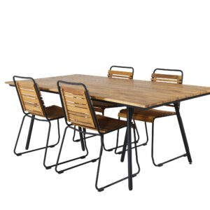 Chan, Bois – Ensemble repas – Naturel