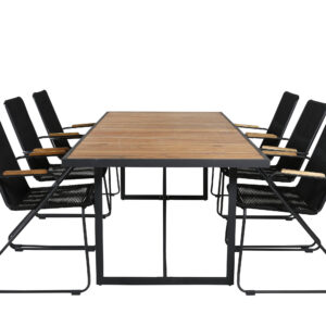 Khung, Bois – Ensemble repas – Naturel
