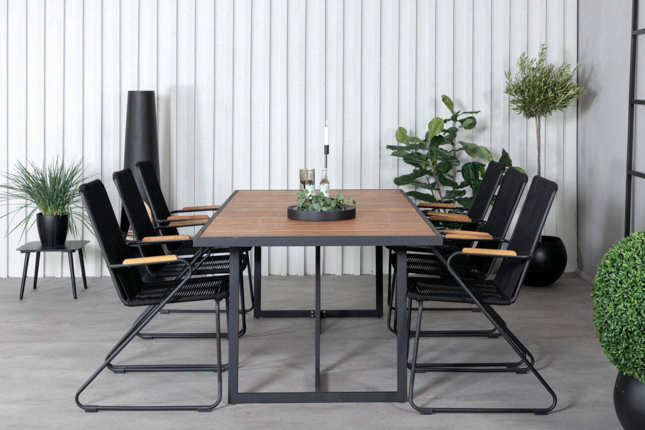 Khung, Bois – Ensemble repas – Naturel