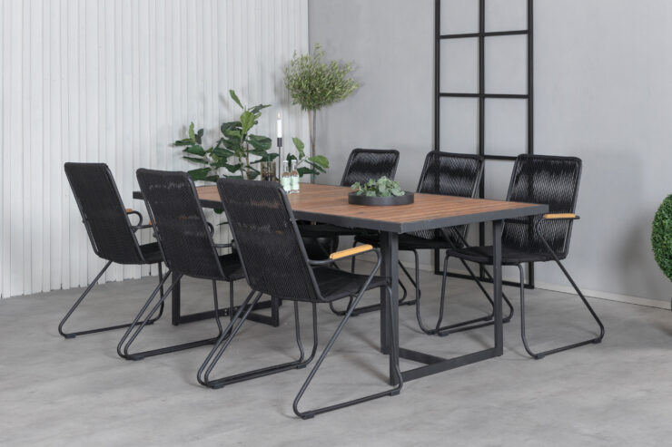 Khung, Bois – Ensemble repas – Naturel
