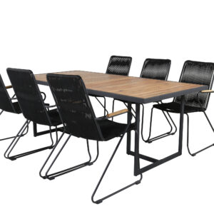 Khung, Bois – Ensemble repas – Naturel