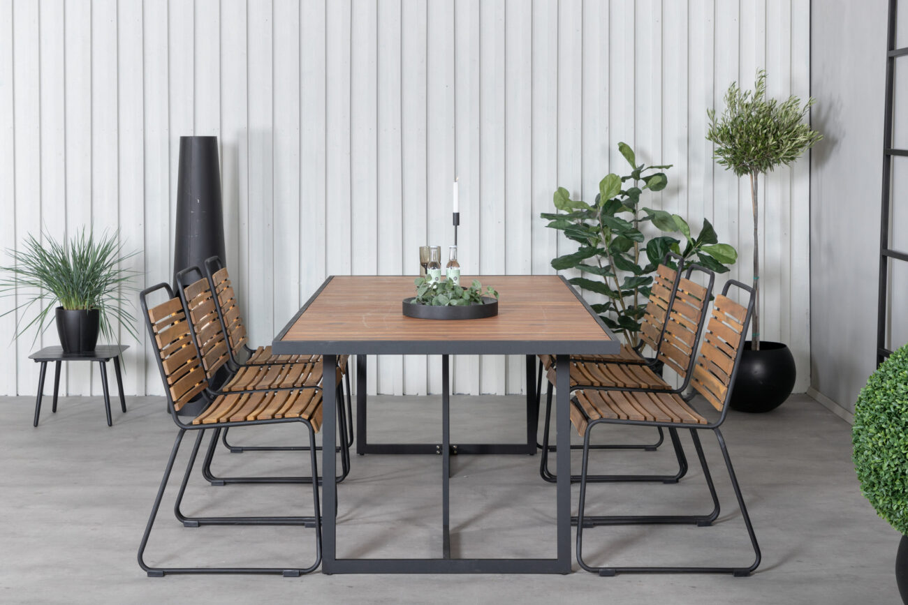 Khung, Bois – Ensemble repas – Naturel