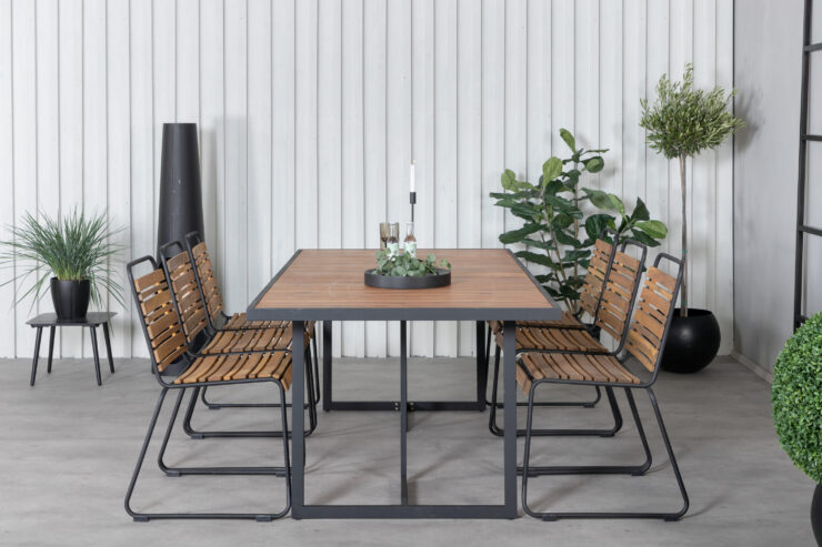 Khung, Bois – Ensemble repas – Naturel