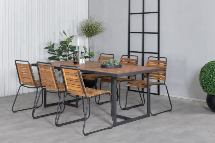Khung, Bois – Ensemble repas – Naturel
