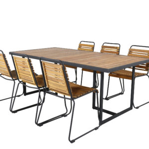 Khung, Bois – Ensemble repas – Naturel