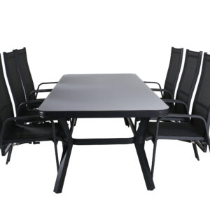 Virya, Copacabana – Ensemble repas – Noir, Gris
