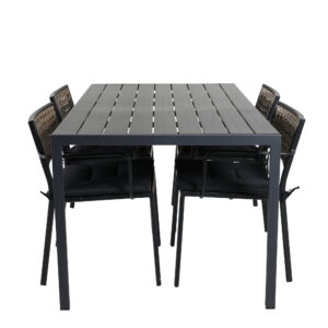 Break, Paola – Ensemble repas – Noir