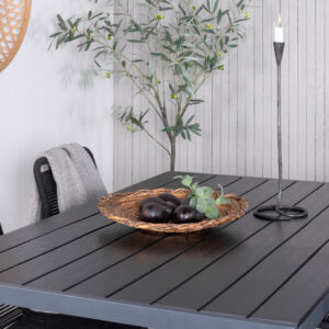 Break, Lindos – Ensemble repas – Noir