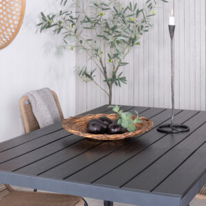 Break, Lindos – Ensemble repas – Noir