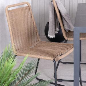 Break, Lindos – Ensemble repas – Noir
