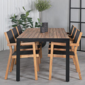 Bois, Venice – Ensemble repas – Naturel