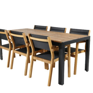 Bois, Venice – Ensemble repas – Naturel