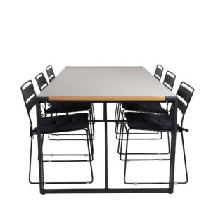 Texas, Lina – Ensemble repas – Noir