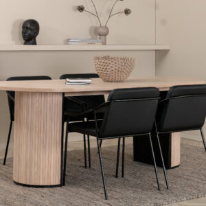 Bianca, Tvist – Ensemble repas ovale – Blanchi