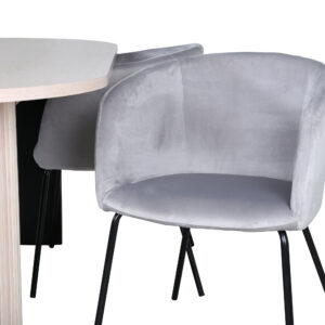 Bianca, Berit – Ensemble repas ovale – Blanchi