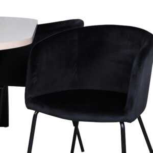 Bianca, Berit – Ensemble repas ovale – Blanchi