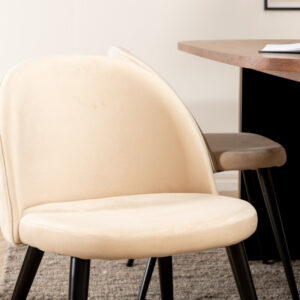 Bianca, Velvet – Ensemble repas ovale – Noyer